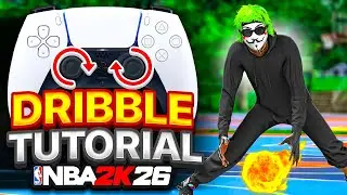 HOW TO DRIBBLE ON NBA 2K26! (BEST DRIBBLE TUTORIAL) #1 FASTEST DRIBBLE MOVES W/ HANDCAM