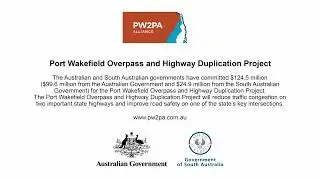 Port Wakefield Overpass Construction Animation