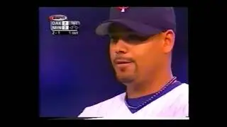 2002 MLB ALDS Game 3 Oakland @ Minnesota