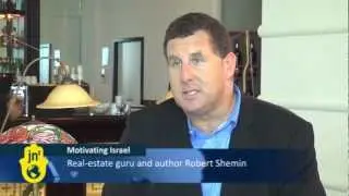 Jewish Millionaire Motivates Israelis to Succeed: Author Robert Shemin Meets Knesset in Israel