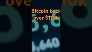 Bitcoin Breaks $110K Amid Trade Talks & Massive Short Liquidations