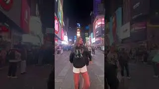 time square 💋​⁠#newyork #city #viral