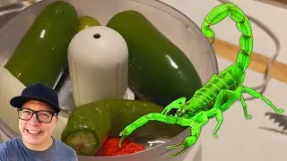 GREEN SCORPION SAUCE - EASY RECIPE (So Easy) Easy To Make This The Easiest Way Cooking Ninja