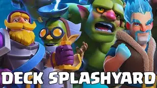 😮 ESSE É O MELHOR DECK DE CEMITÉRIO DO JOGO! SPLASHYARD ESTÁ DE VOLTA! - Clash Royale
