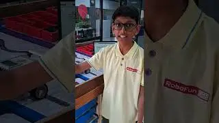 Lego Mindstorm EV3 Boom Barrier Explained by Aaryan  From RFL Academy Surat (Pal-Adajan)