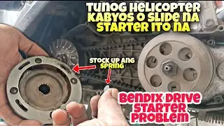 (ep.8)mio sporty bendix drive parang helicopter, slide na starter ito na talaga