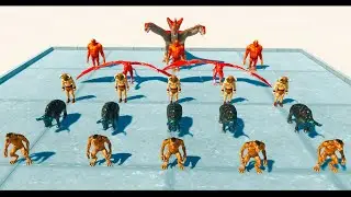 Fantasy army versus units! Animal Revolt Battle Simulator