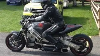 JET BIKE start up awesome gas turbine sound
