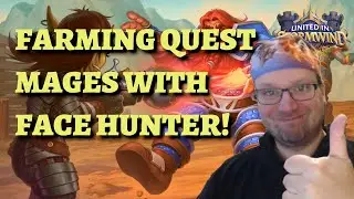 Face Hunter deck guide and gameplay (Hearthstone United in Stormwind Quest Mage farming)