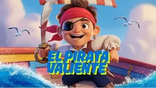 El PIRATA VALIENTE🏴‍☠️|Canción infantil para #bailar #familia #canciones #niños #bebe #aprender mix4