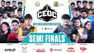 [HINDI] Semi Finals &mdash; CEGC 2025 BGMI Day 1 #cegc  #battlegroundsmobileindia