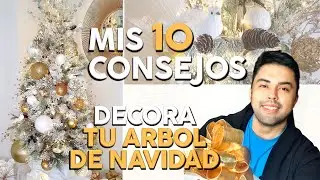 COMO DECORAR EL ARBOL DE NAVIDAD 2023 (10 PASOS PARA QUE QUEDE PERFECTO)