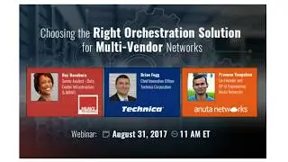 Webinar: Choosing the Right Orchestration Solution for Multi-Vendor Networks