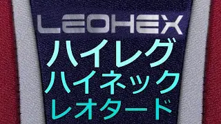 【番外】LEOHEX ハイレグハイネックレオタード IM103 M