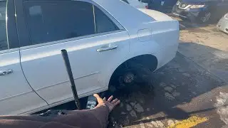 I BLEW OUT MY TIRE SLIDING TO MUCH 