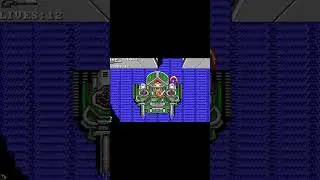 🔥 Super Contra DOS &mdash; 2 Lvl Boss: Танковая атака! 🎮 #SuperContraDOS #RetroShooter #Contra #Shorts