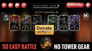 Vought Tower 196 & Reward 🎮 Mortal Kombat Mobile▫️MK Mobile▫️MKM #mortalkombatmobile #mkmobile #mkm