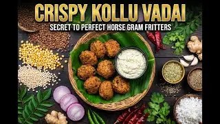 Kollu Vadai |கொள்ளு வடை | Horse Gram Vadai | Rare Tamil Recipe