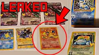 Pokemon Celebrations Almost full set Leaked on Instagram