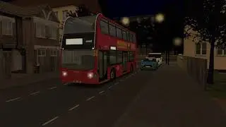 Omsi 2 Add On (London Citybus 400) Dead Run From Walworth Depot to Anerley Station
