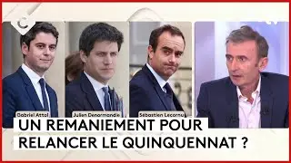 Remaniement : qui pour remplacer Elisabeth Borne ? - C à vous - 08/01/2024