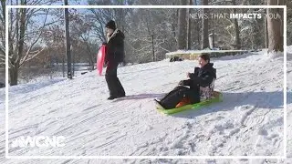 9 a.m. winter weather update || It's still a great day for sledding
