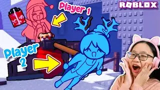 Delivering Christmas Gifts in JANUARY Because Santa Forgot lol | Roblox | 2 Player Present Delivery