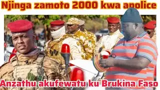 Ibrahim Traore watidabwitsaso kachikena pogula njila 2000 za apolice ku Brukina Faso 