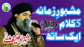 5 Hit Kalam 2026 | Heart Touching Naat Collection | Shahzad Haneef Madni 