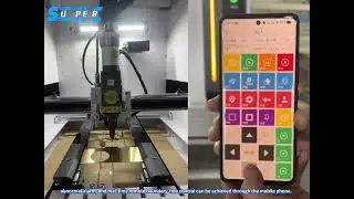 supercnc new type fiber laser cutting,marking machine#lasercutting #lasermarkingmachine
