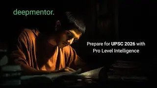 Introducing deepmentor for UPSC | Boost your UPSC Prelims and Mains Score with Pro Intelligence