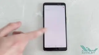 Как создать папку в Samsung Galaxy A8 (2018) (XHW.BY)