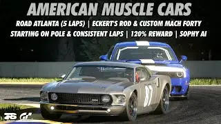 Gran Turismo 7 - Power Pack (American Muscle Cars | Road Atlanta) | Mach Forty (120% Reward)