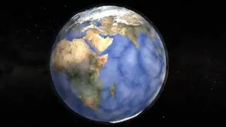3D Earth texture test