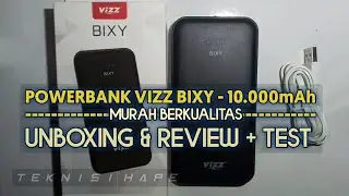 POWERBANK VIZZ BIXY 10.000mAh | Unboxing Review & Test