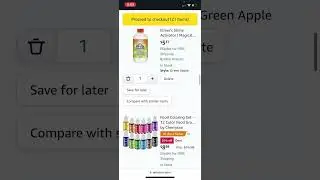 Amazon cart explained pt2