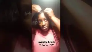 #braid #hair #DIY #invisiblebraida
