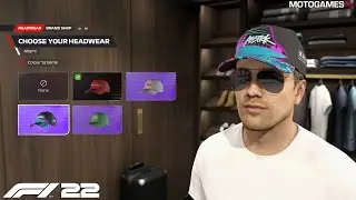 F1 22 - F1 Life Intro, Driver Avatar and My Place Customization Options
