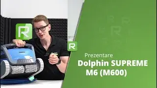Cel mai bun aspirator de piscina cu fir? | Dolphin Supreme M600 | ROBOT WORLD