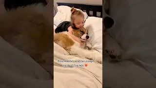 Kids vs dog 😍#animals #animalshorts #cuteanimals #dogs #wholesome