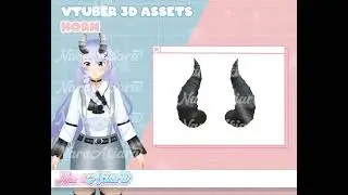 Showcasing Unique 3D Asset Horns for VTuber Character Elevation