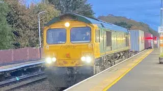 VSTP 66572 4Z07 with 20 containers 16;47 40L Lea Road 1/11/2025