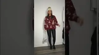 4 casual chic outfits for the holiday ❤️🎄 Tap description to shop 👉🏽