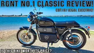 RGNT No.1 Classic Review! | CBT Legal Electric Motorcycle.
