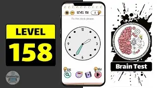 Brain Test Level 158 Walkthrough
