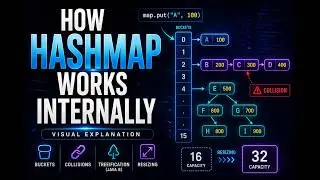 How HashMap Works Internally in Java | Visual Explanation