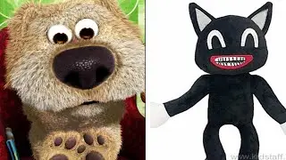 Talking Ben chooses a soft toy