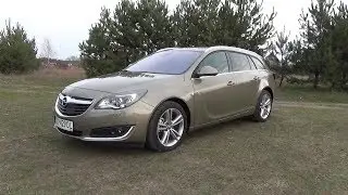 [PL] 2014 Opel Insignia ST FL 2.0 CDTI Bi-turbo 195 KM Prezentacja / Walkaround