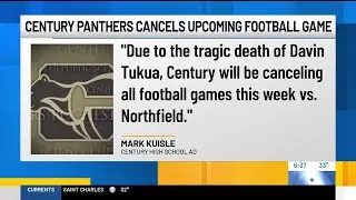 Century H.S. football game canceled this week after tragic student death