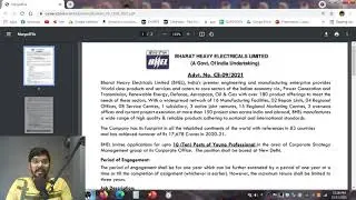 BHEL recruitment 2021|Salary ₹90,000/month|No Fees|No Exam|Latest Job 2021
